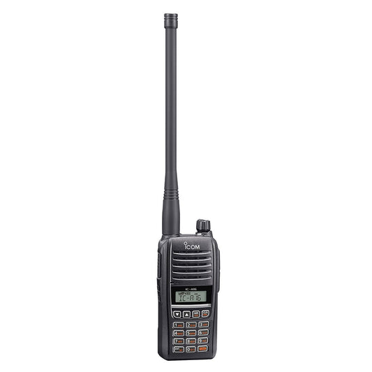 Icom A16 Air Band VHF COM Handheld Transceiver with Bluetooth | SendIt Sailing