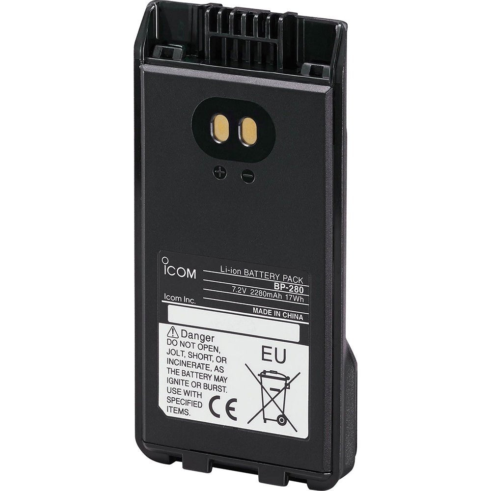 Icom BP-280 Li-ion Battery - 7.4V 2400mAh f/A16 | SendIt Sailing