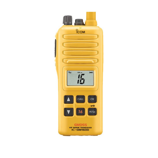 Icom GMDSS VHF Handheld with BP-234 Battery & Charger | SendIt Sailing