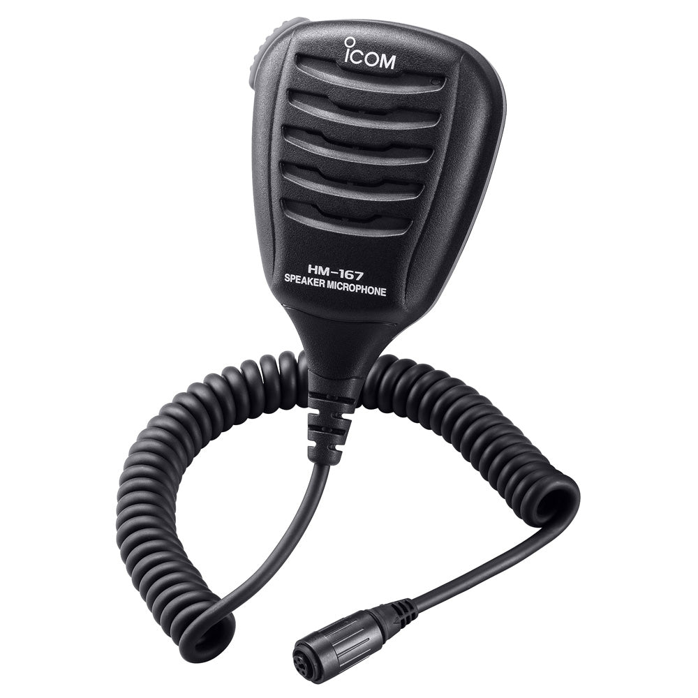 Icom HM-167 Speaker Mic - Waterproof | SendIt Sailing