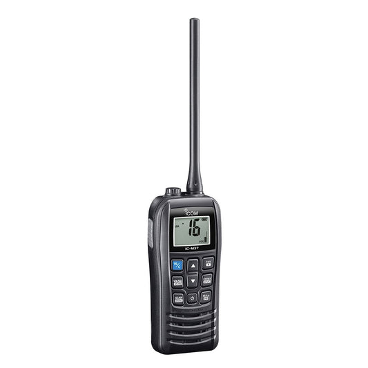 Icom M37 VHF Handheld Marine Radio - 6W | SendIt Sailing