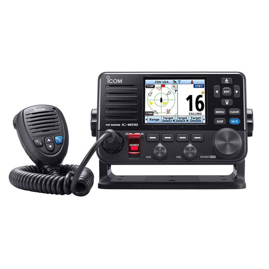 Icom M510 PLUS VHF Marine Radio with AIS | SendIt Sailing