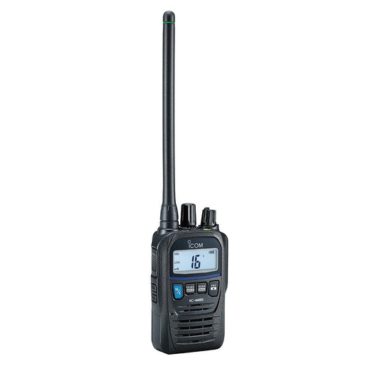 Icom M85UL Intrinsically Safe, Ultra Compact Handheld VHF Marine Radio with 5W Power Output | SendIt Sailing