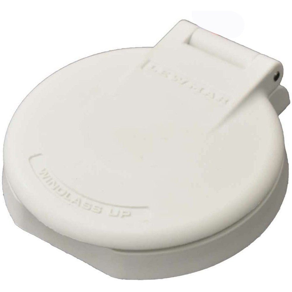 Lewmar Deck Foot Switch - Windlass Up - White Plastic | SendIt Sailing