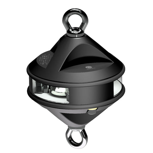 Lopolight 2nm Hoist Light White Black | SendIt Sailing