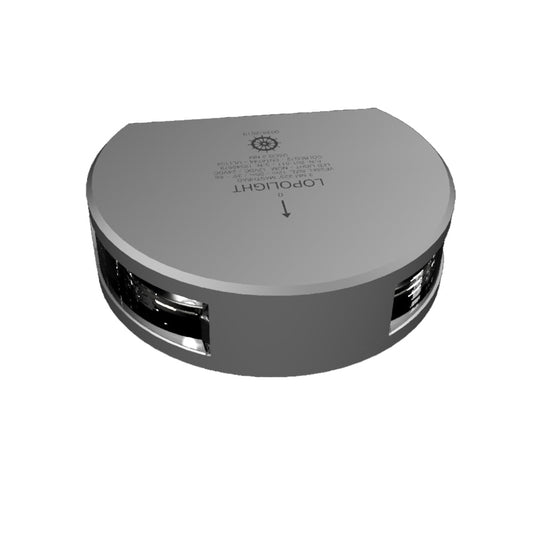 Lopolight 3nm Masthead Light Vertical Mount White Silver | SendIt Sailing