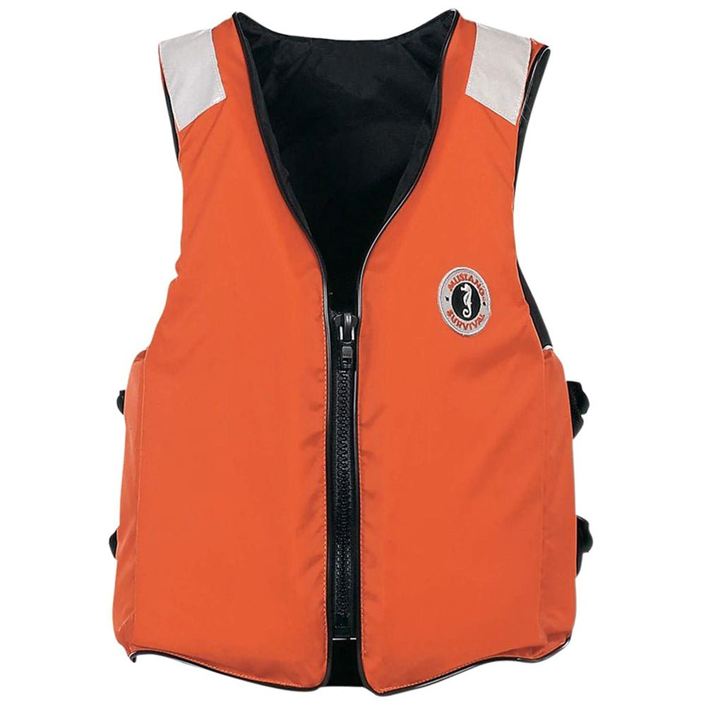 Mustang Classic Industrial Flotation Vest with SOLAS Tape | SendIt Sailing