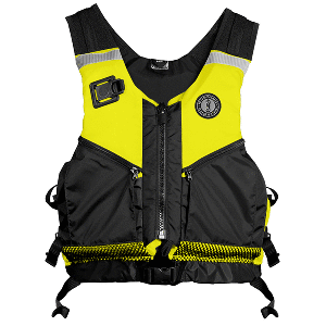 Mustang Operations Support Water Rescue Vest - Fluorescent Yellow/Green/Black | SendIt Sailing