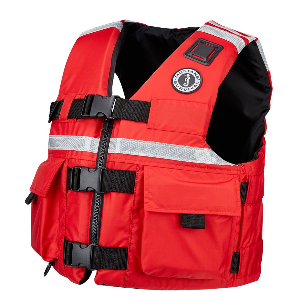 Mustang SAR Vest with SOLAS Reflective Tape | SendIt Sailing