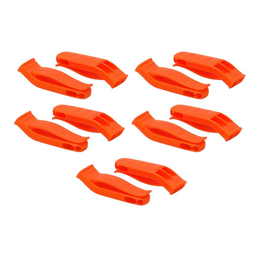 Mustang Signal Whistle - Orange 10-Pack | SendIt Sailing