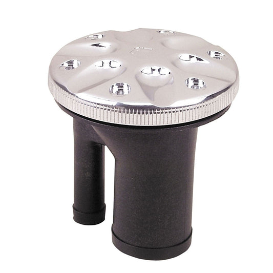 Perko 0591 Vented Fill f/1-1/2in Hose - Straight Neck - Chrome | SendIt Sailing