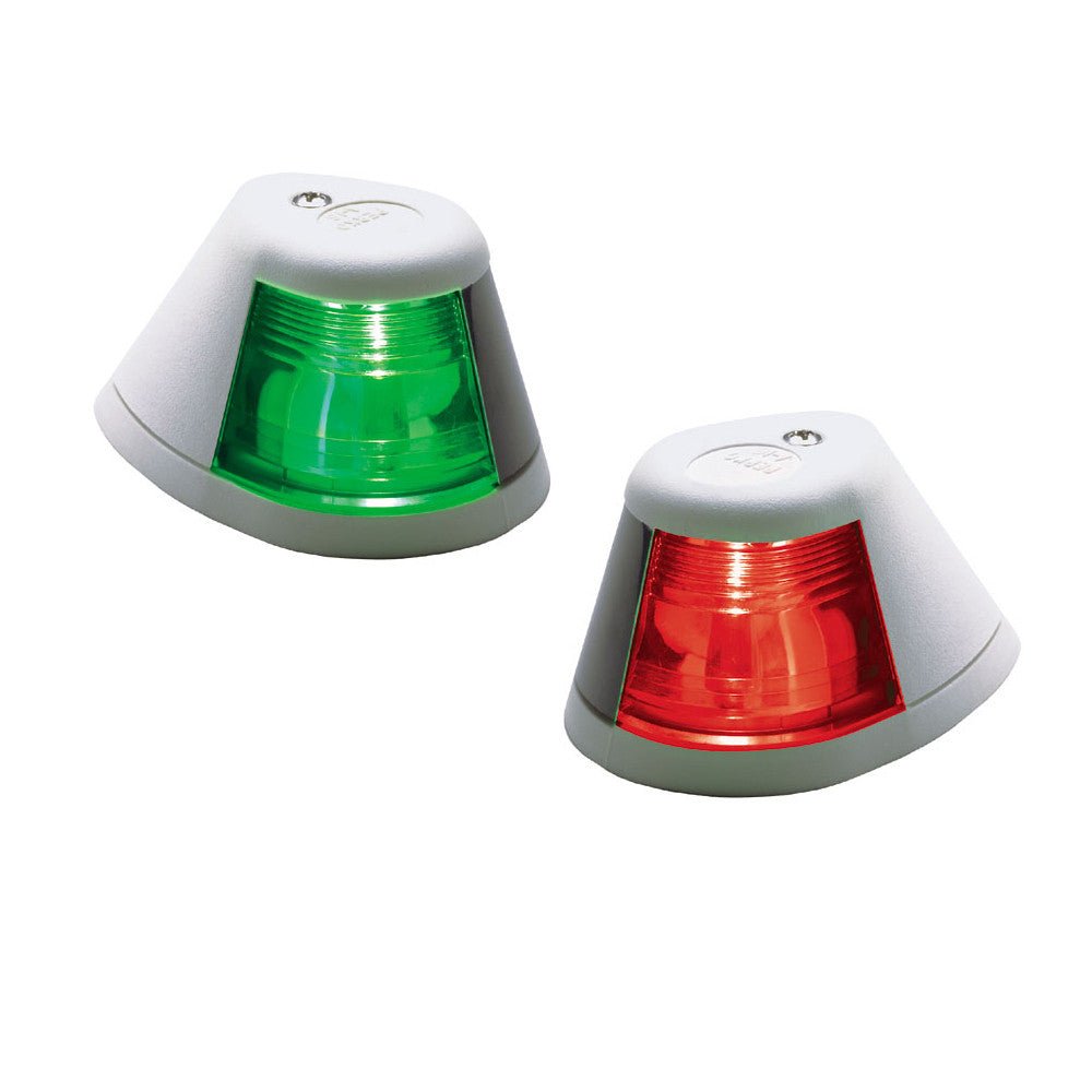 Perko 12V Side Lights - Pair - Horizontal Mount - White | SendIt Sailing