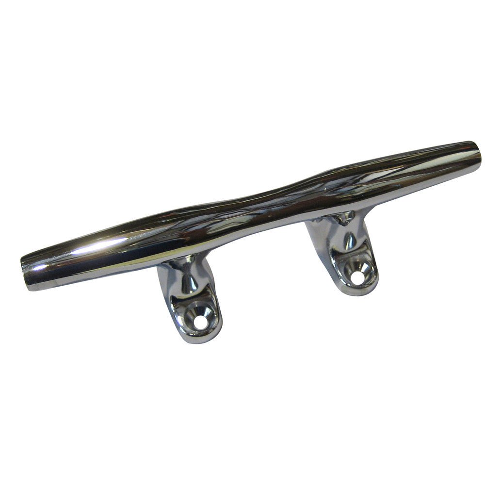 Perko 6in Open Base Cleat - Chrome Plated Zinc | SendIt Sailing