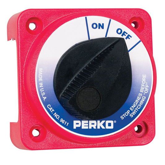 Perko 9611DP Compact Medium Duty Main Battery Disconnect Switch | SendIt Sailing
