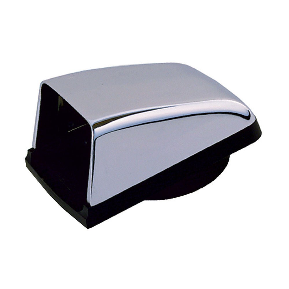 Perko Chromalex Cowl Vent - 3in Duct - Chrome Plated Zinc | SendIt Sailing