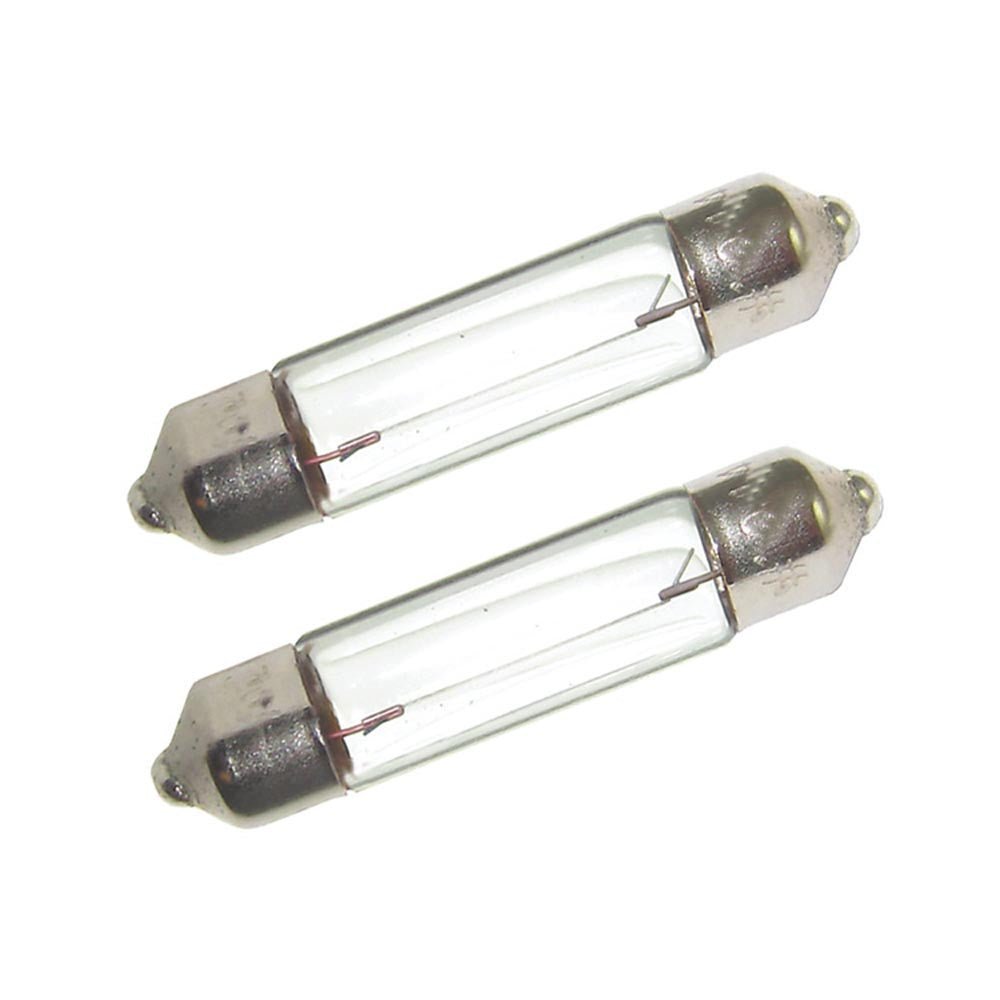 Perko Double Ended Festoon Bulbs - 12V, 10W, .80A - Pair | SendIt Sailing
