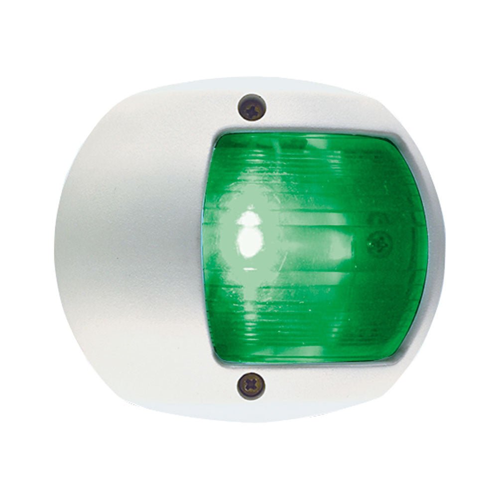 Perko LED Side Light - Green - 12V - White Plastic Housing | SendIt Sailing