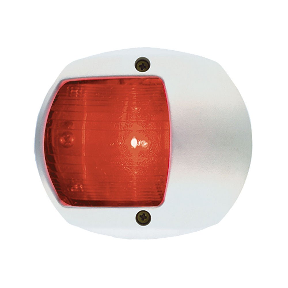 Perko LED Side Light - Red - 12V - White Plastic Housing | SendIt Sailing