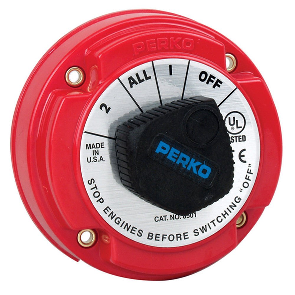 Perko Medium Duty Battery Selector Switch - 250A Continuous | SendIt Sailing