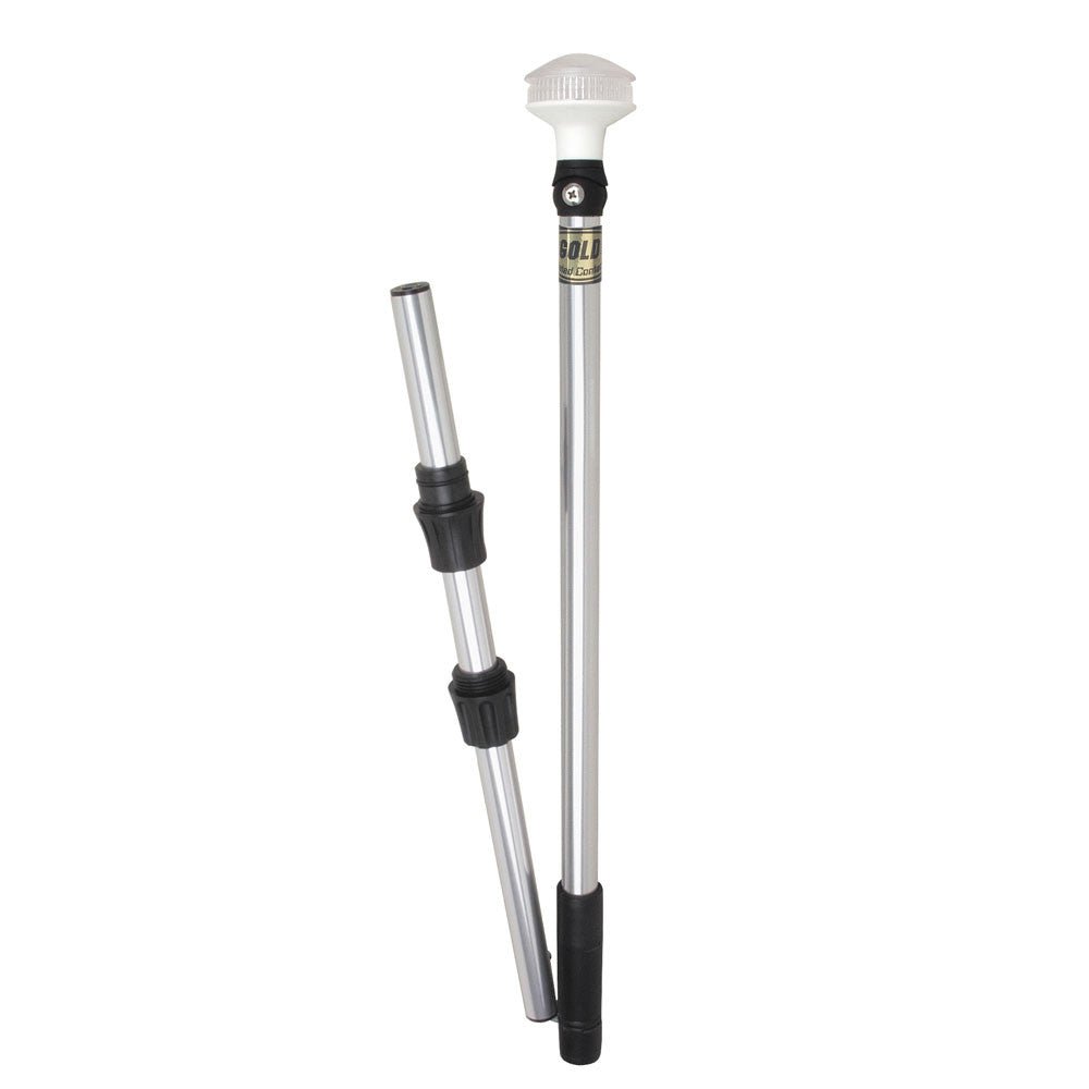 Perko Omega Series LED Universal Pole Light with Fold In Half Pole | SendIt Sailing
