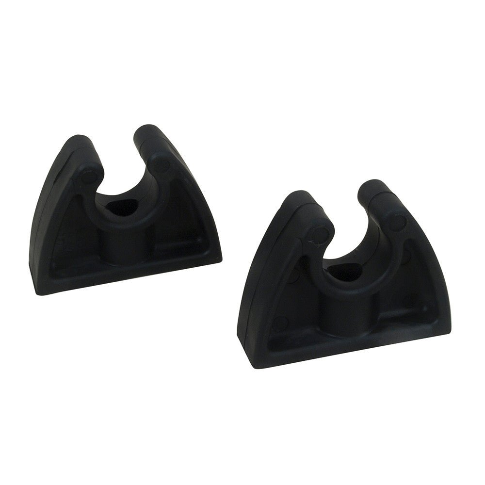 Perko Pole Storage Clips - Black - Pair | SendIt Sailing