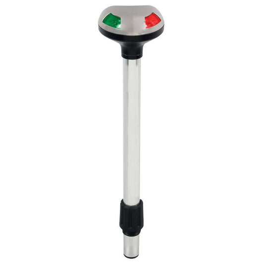 Perko Stealth Series LED Bi-Color 12in Pole Light - Small Threaded Collar - 2 Mi | SendIt Sailing