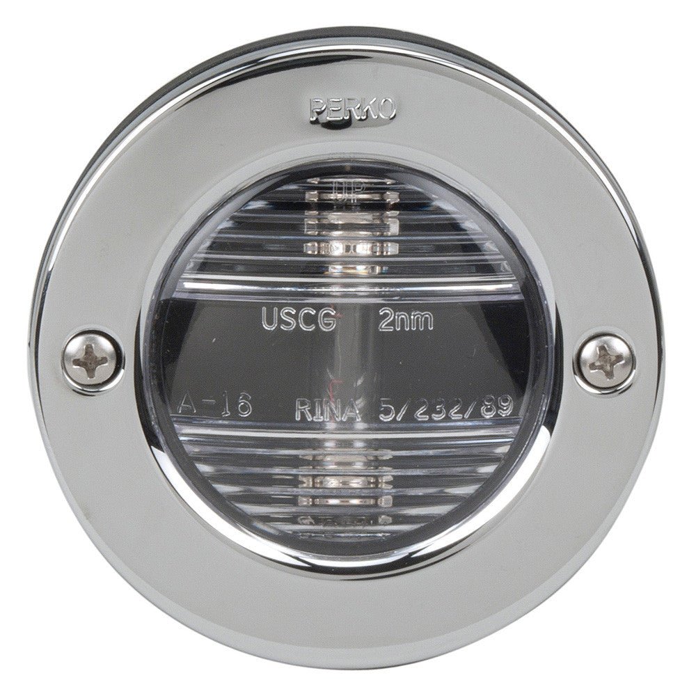 Perko Vertical Mount Stern Light 12VDC with STS Bezel | SendIt Sailing