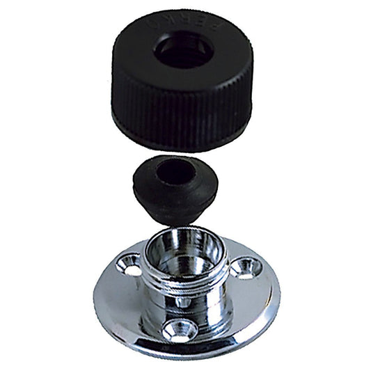 Perko Watertight Cable Outlet f/5/16in Cable Chrome Plated Brass | SendIt Sailing