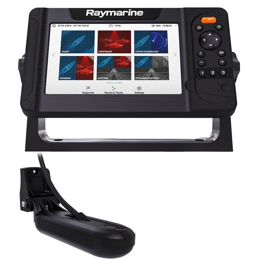 Raymarine Element 7 HV Combo with HV-100 Transducer & Nav+ US & Canada Chart | SendIt Sailing