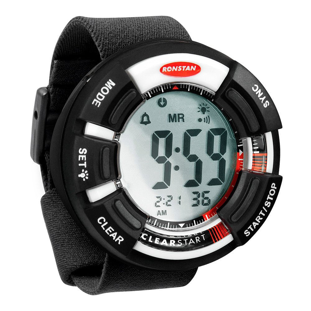 Ronstan Clear Start Race Timer - 65mm - Black/White | SendIt Sailing