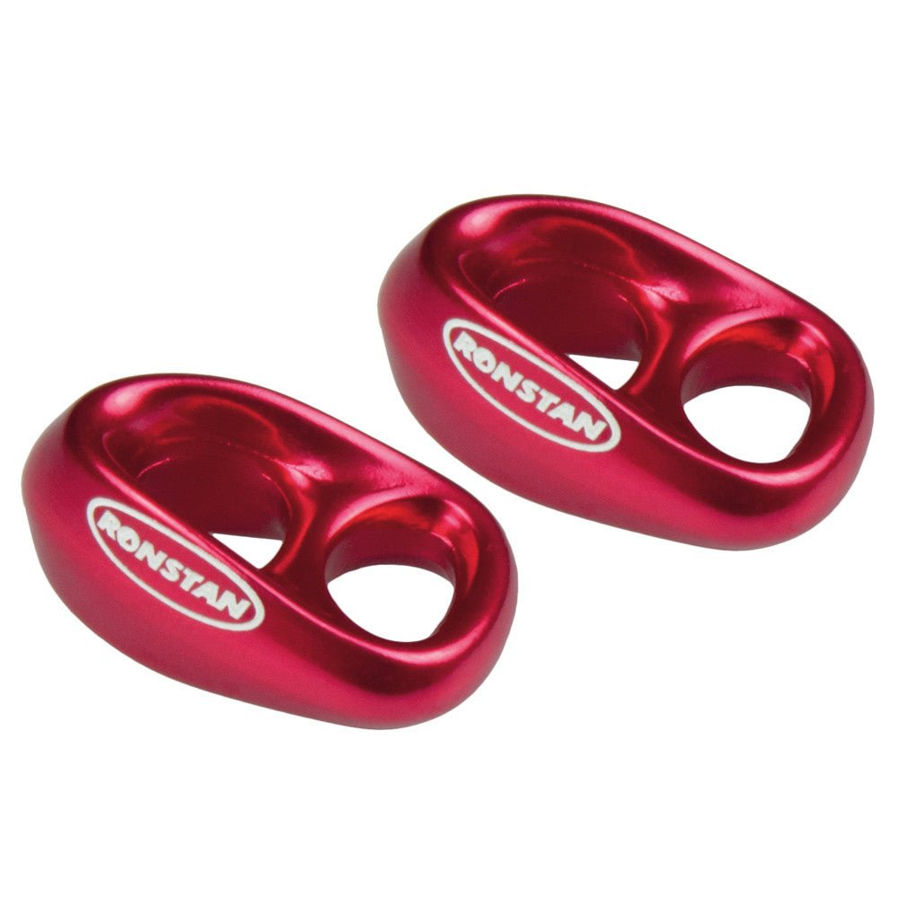 Ronstan Shock - 3/16in Line - 1/4in Webbing - Red - Pair | SendIt Sailing