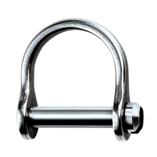 Ronstan Wide Dee Shackle - 1/8in Pin - 15/32in Long x 11/32in Wide | SendIt Sailing