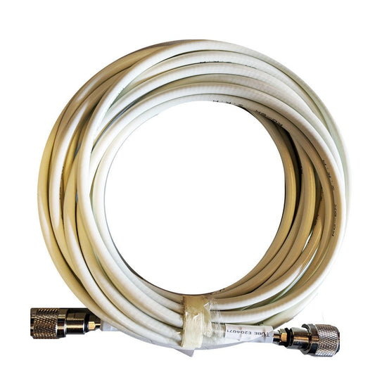 SHAKESPEARE 20ft CABLE KIT F/PHASE III VHF/AIS ANTENNAS - 2 SCREW ON PL259S & RG- | SendIt Sailing