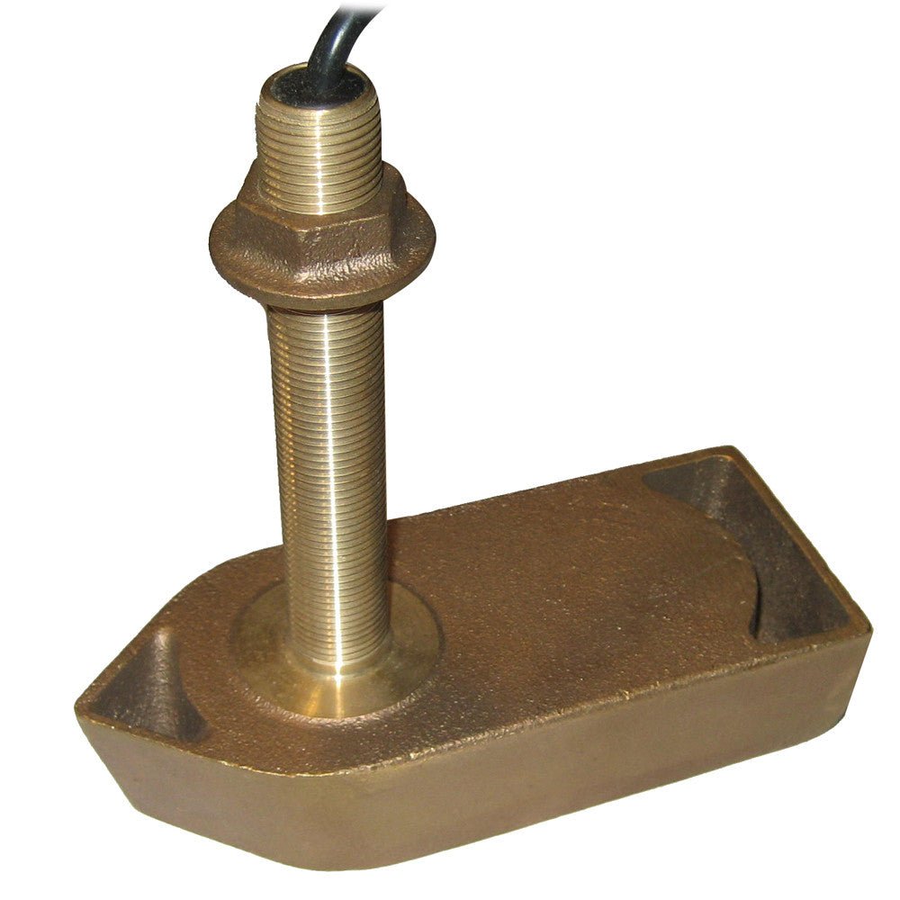 Si-Tex 300/50/200T Bronze Thru-Hull Transducer for CVS208 and CVS209 | SendIt Sailing