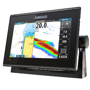 Simrad GO9 XSE Chartplotter/Fishfinder with C-MAP Discover Chart | SendIt Sailing