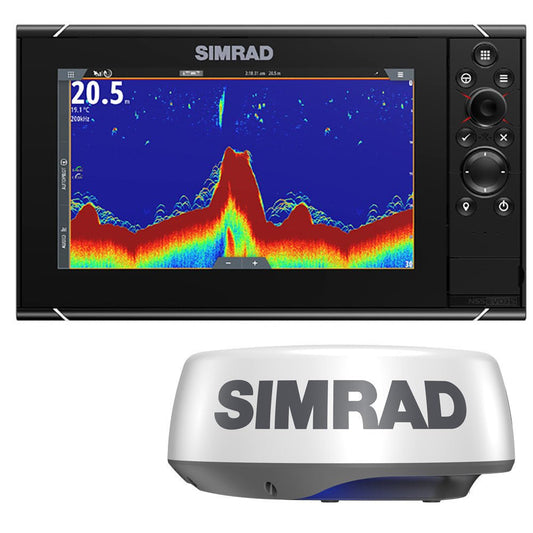 Simrad NSS9 evo3S Combo Radar Bundle with Halo20+ | SendIt Sailing