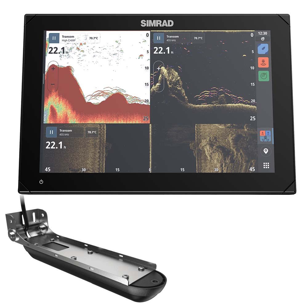 Simrad NSX 3012 12in Combo Chartplotter & Fishfinder | SendIt Sailing