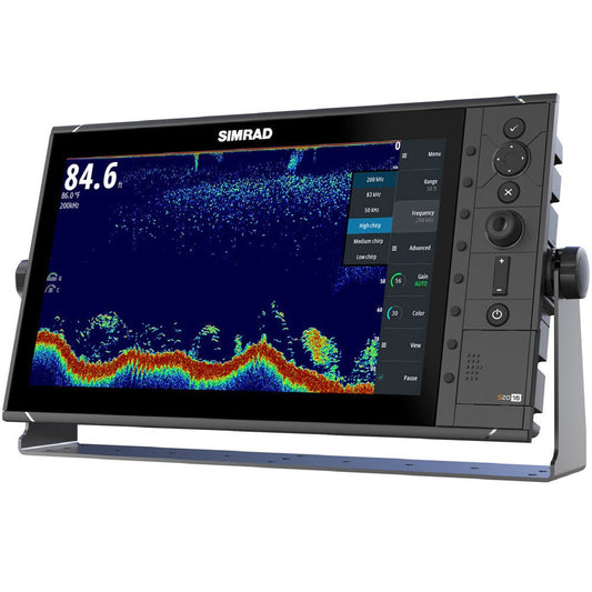 Simrad S2016 16in Fishfinder with BB Sounder Module & CHIRP Technology - Wide Screen | SendIt Sailing