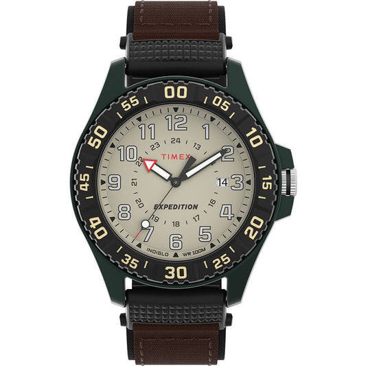 Timex Expedition Acadia Rugged Black Resin Case - Natural Dial | SendIt Sailing