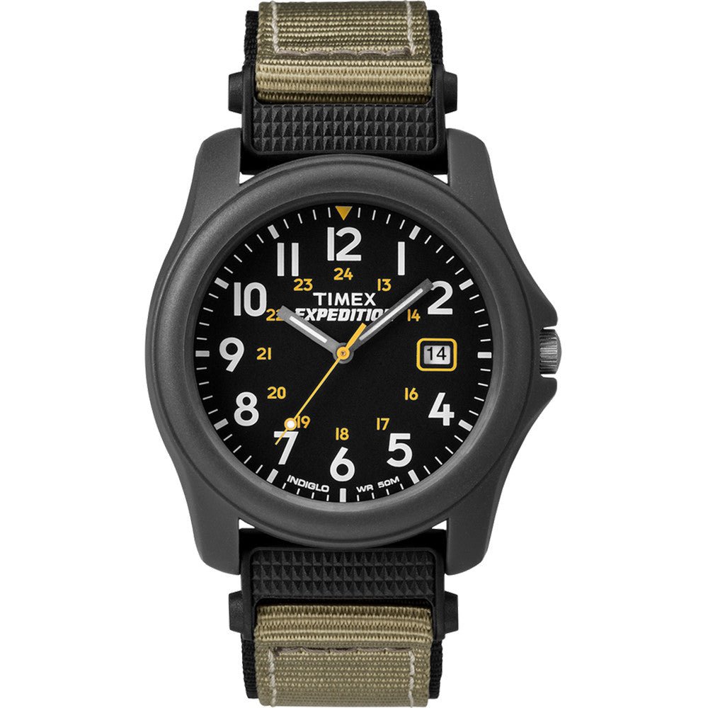Timex Expedition Camper Nylon Strap Watch - Black - SendIt Sailing