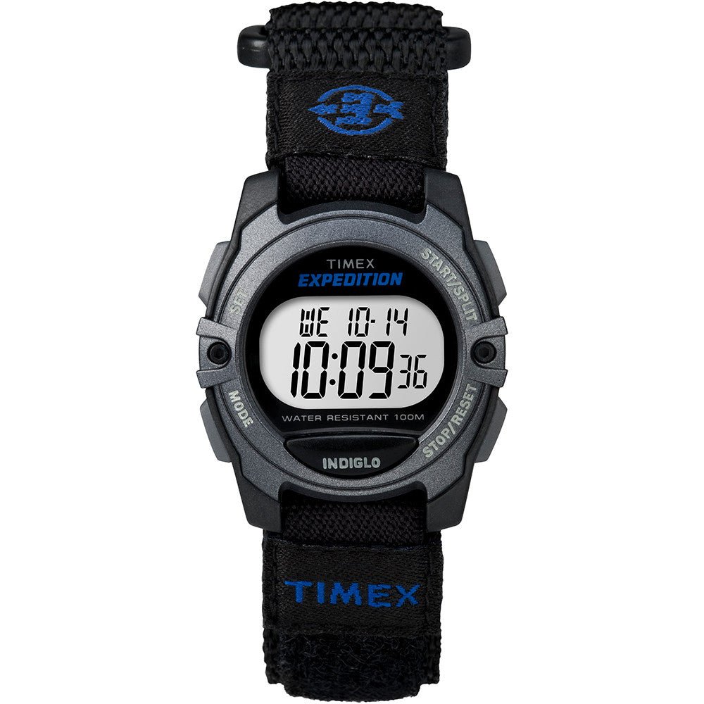 Timex Expedition Digital Core Fast Strap - Black/Blue - SendIt Sailing