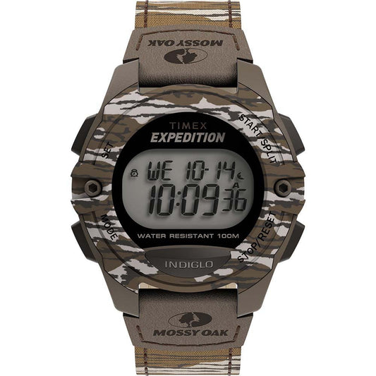 Timex Expedition Mens Classic Digital Chrono Full-Size Watch - Mossy Oak | SendIt Sailing