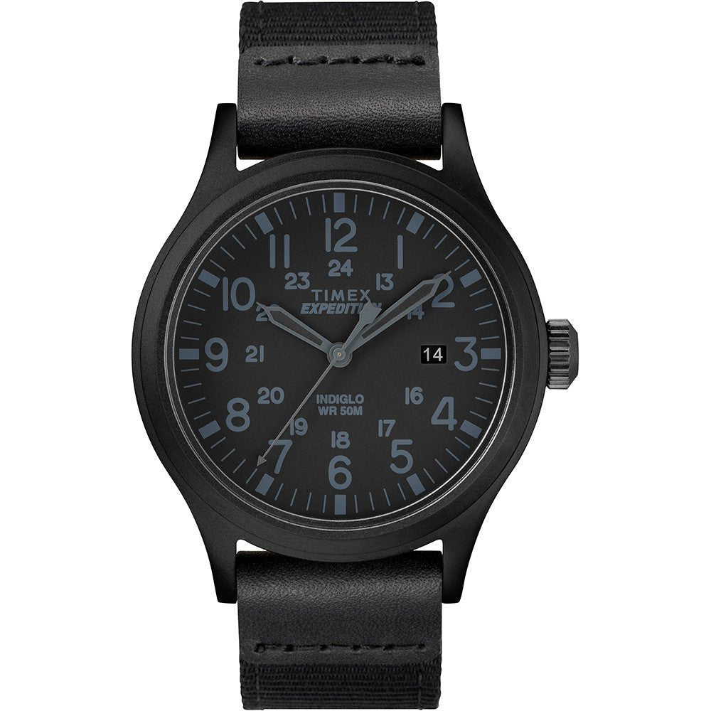 Timex Expedition Scout 40mm - Black - Fabric Strap Watch - SendIt Sailing