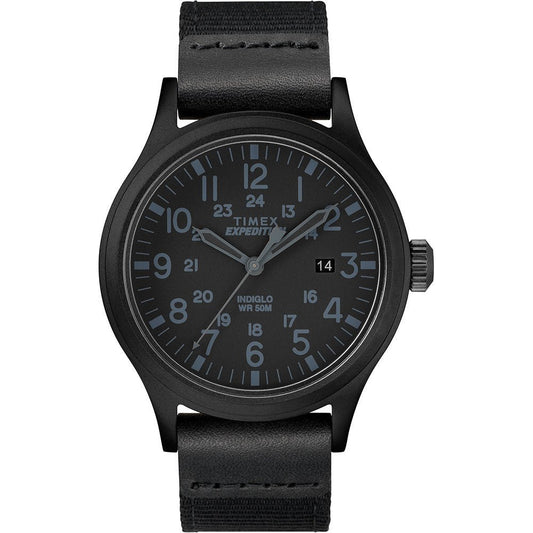 Timex Expedition Scout 40mm - Black - Fabric Strap Watch | SendIt Sailing