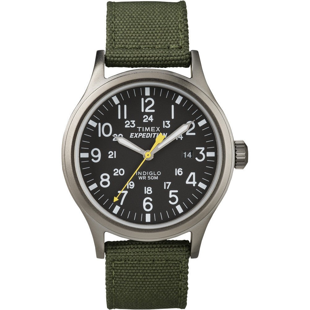Timex Expedition Scout Metal Watch - Green/Black | SendIt Sailing