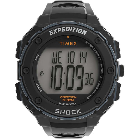 Timex Expedition Shock - Black/Orange | SendIt Sailing