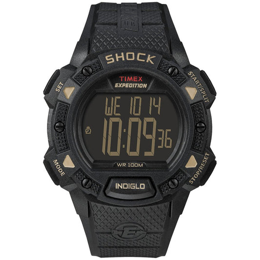Timex Expedition Shock Chrono Alarm Timer - Black | SendIt Sailing
