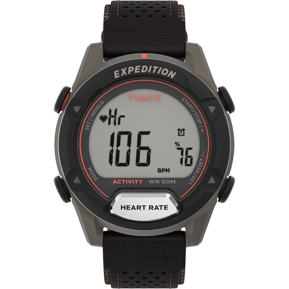 Timex Expedition Trailblazer Activity Tracker + HR Brown Resin Case | SendIt Sailing