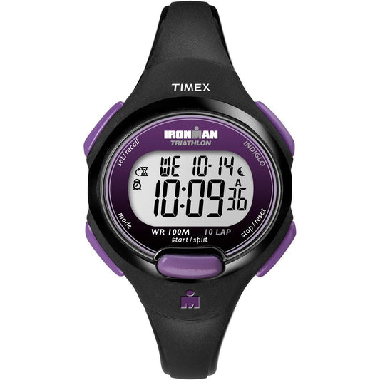 Timex IRONMAN 10-Lap Watch - Mid-Size - Purple/Black | SendIt Sailing