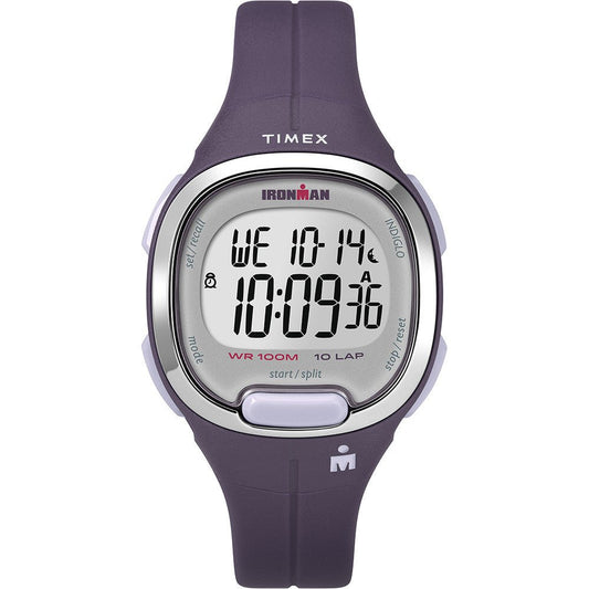 Timex Ironman Essential 10MS Watch - Purple & Chrome | SendIt Sailing